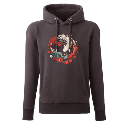 Japan FIGHTING KOI Hoodie