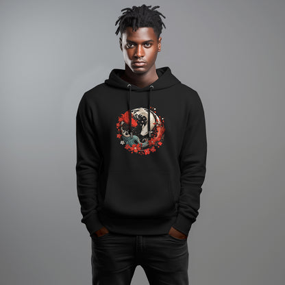 Japan FIGHTING KOI Hoodie