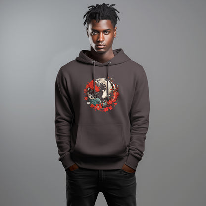 Japan FIGHTING KOI Hoodie